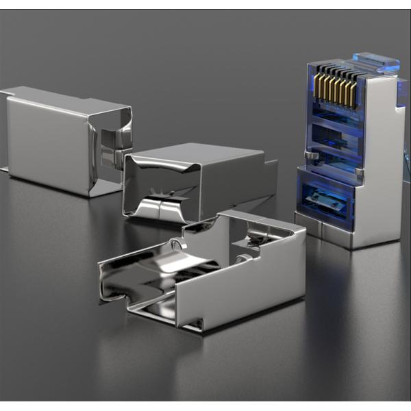 Shielded RJ45 8P8C Modular Plug Network Cable Assembly CAT6 CAT7