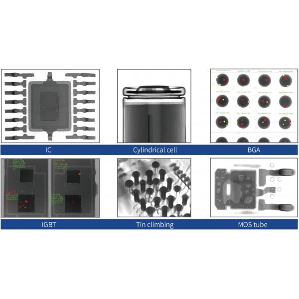 Sample inspection image from Unicomp AX9100max X-ray Machine
