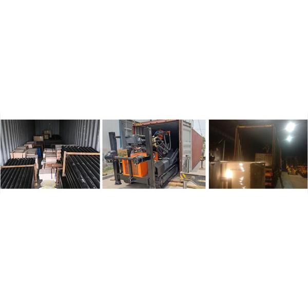 120m Diesel Power Hydraulic Crawler Drilling Machine