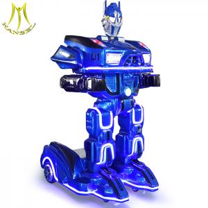 China Hansel  battery operated fiberglass remote control toys robot rides for sale on sale