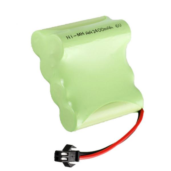 MSDS 5 Cell Nimh Nickel Metal Hydride Battery Pack 6V 2400mAh