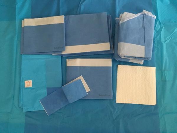 Quality Universal set/pack with Mayo stand cover ,used in hospital for sale