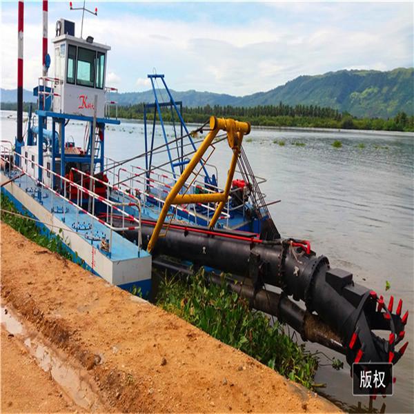 Quality 12m Dredging Depth Cutter Suction Dredger 12 Inch For Gold Mining for sale