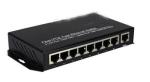 The power adapter is not included 8 port POE switch for CCTV surveillance system