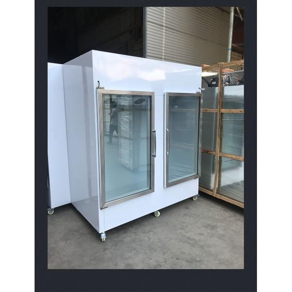 Cold Wall System Outdoor Ice Merchandiser Ice Storage Bin R404a