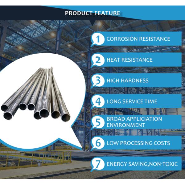 Custom Austenitic Stainless Steel Pipe Tube 50mm Od 316L 321 3000mm