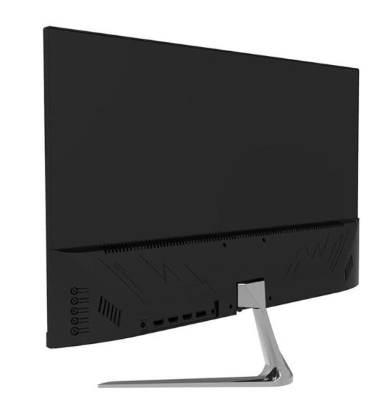 LED Desktop Computer Monitor , Widescreen PC Monitor TN Panel Type 3 Side