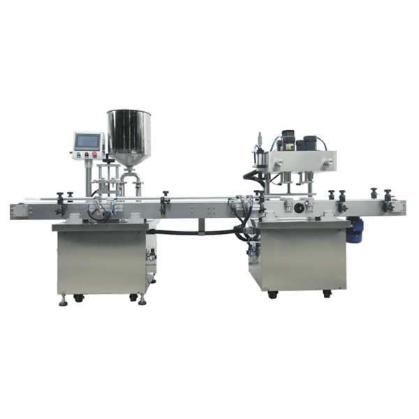 laundry detergent filling and capping machine