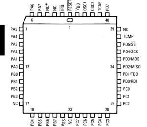 Buy cheap Integrated Circuit Chip PROGRAMMING REFRERENCE GUIDE MC68HC05C4AFN MOTOROLA PLCC product