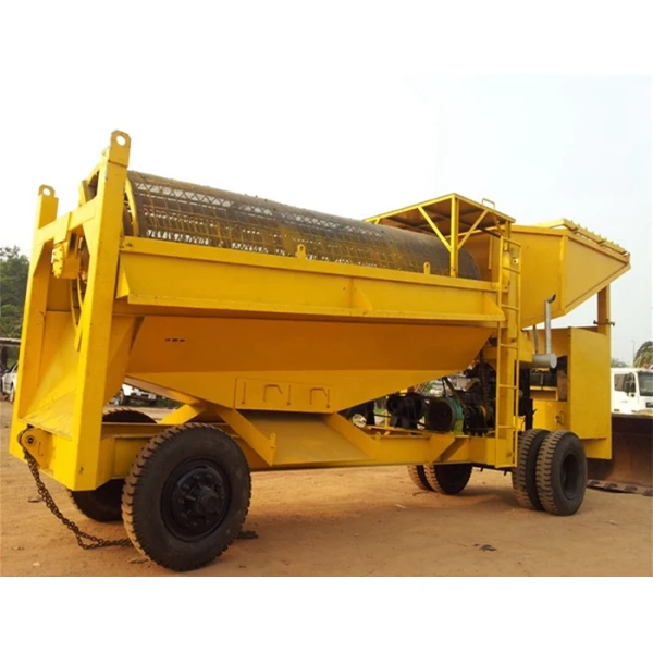 Centrifugal Concentrating Trommel Screen Gold Washing Machine