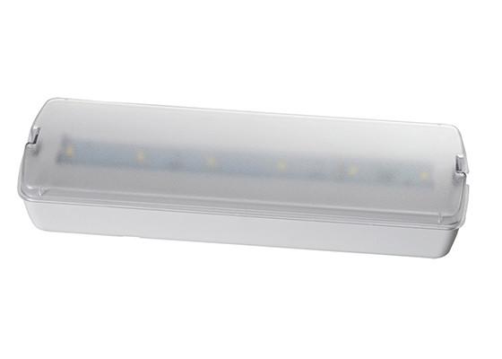 Quality Wall Surface LED Standby Rechargeable Emergency Light Small Size With Frosted Cover for sale