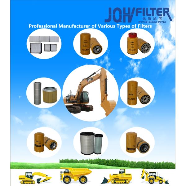 EX120-2/5 Hitachi Excavator Parts Air Filter JA633 4206098 4247974 AF25009 AF25008