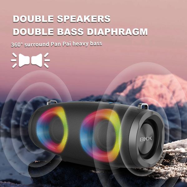 Quality Battery Operated Multifunction Bluetooth Speaker , Stereo Wireless Portable Speakers for sale