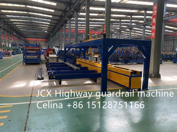 Quality 2 Waves Highway Guardrail Roll Forming Machine CE And ISO Certification for sale