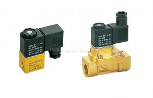 Buy cheap 2V Series Brass 2 Position 2 Way Pneumatic Solenoid Valve G1/4,Orifice 2.5mm product