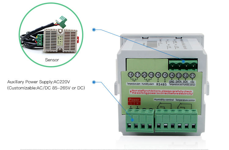 pid temperature and humidity controller