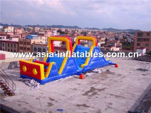 Buy cheap Customized Inflatable Obstacle Playground Course For Amusement Park product