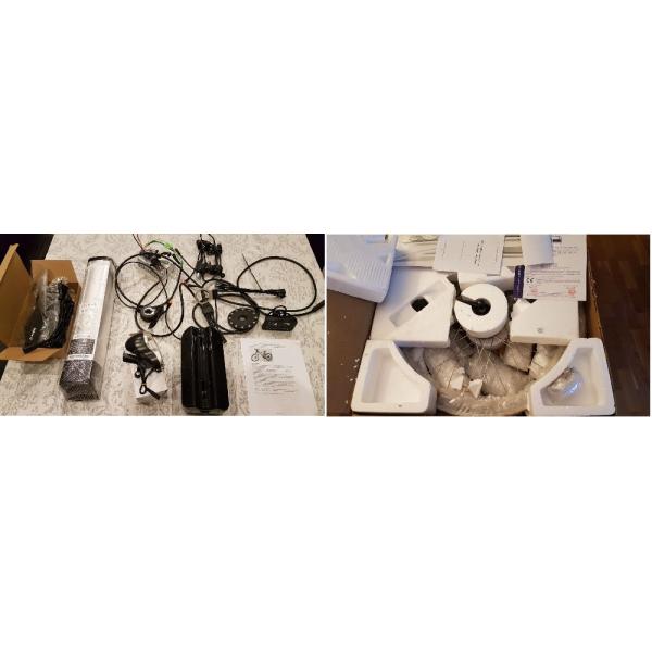 Long Distance Electric Road Bike Conversion Kit Front Wheel Ebike Conversion Kit