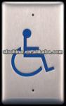 Steel Direction Push to Open or Push to Exit,Automatic Handicap Button Door