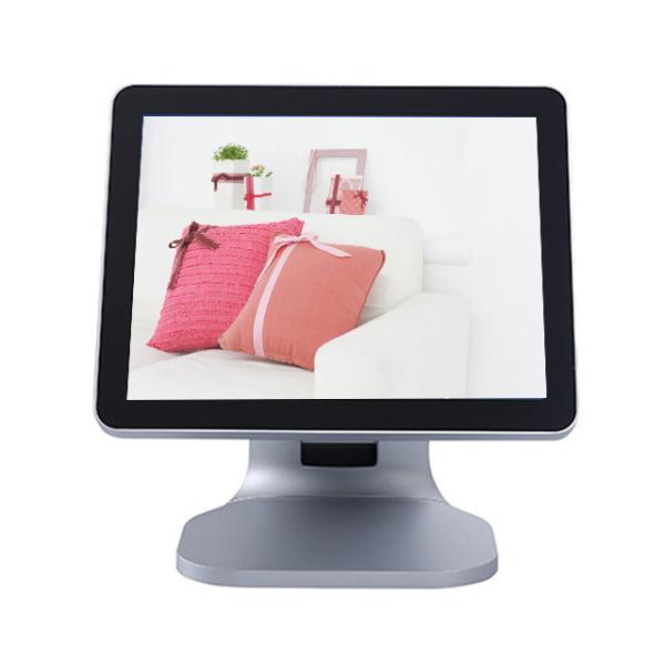 Quality Scratches Resistance Silver Color 15 Inch All In One Pos With 8 Digital LED Display for sale