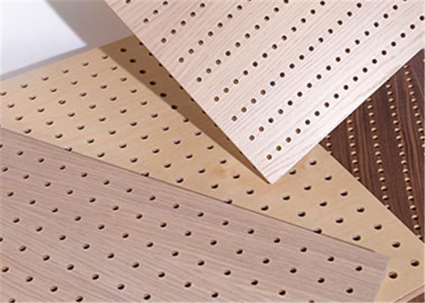Quality 6ft Width 10mm MDF Pegboard For Noise Reduction for sale