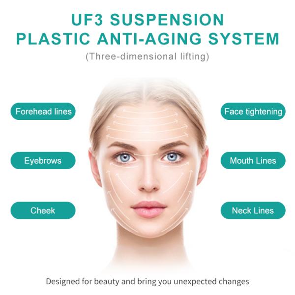 HIFU Skin Tightening Machine with Time Difference Protection