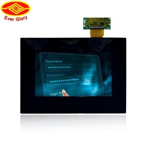 Buy cheap Customizable capacitive touch LCD module with multi-touch support, anti-reflective wide temperature product