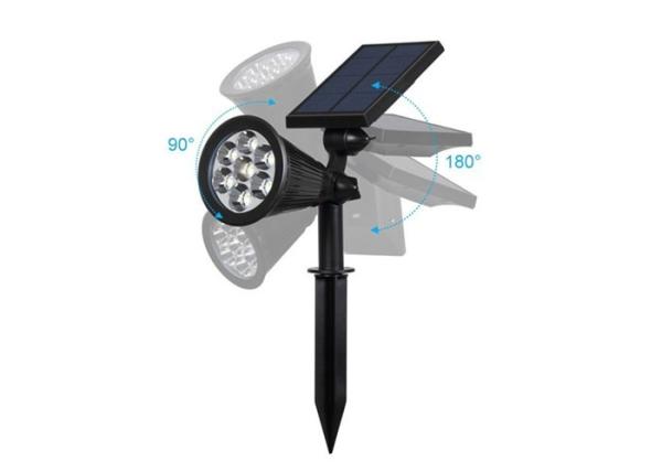 Quality RGB LED Spike Solar Powered Garden Lights , Solar Powered Lawn Lights 4W for sale