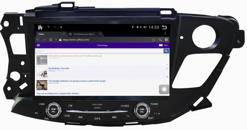 Ouchuangbo Quad Core Android 4.4 Buick Envision 2014 for Car DVD Player With Mirror Link 32G DVD Stereo 3g Wifi