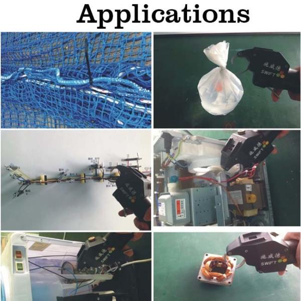 Durable Automatic Cable Tie Installation Tool 0.8S For Bundling One Cable Tie