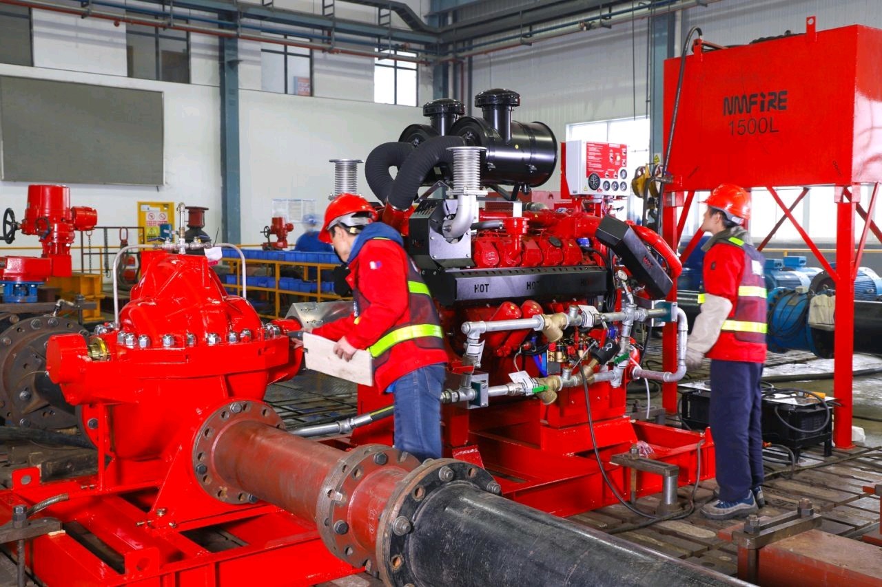 2000GPM Diesel Engine Driven Centrifugal Split Case Fire Pump horizontal split case pump