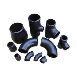 Buy cheap ASTM 234 Butt Weld Tube Fittings Alloy Steel Pipe Fittings Black Color product