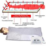 Effective Slimming 2 Zone Far Infrared Blanket Controlled By Micro Computer