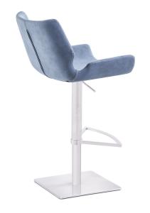 China Square Steel Base Gas Lift 57x50x109cm High Stools Chair on sale