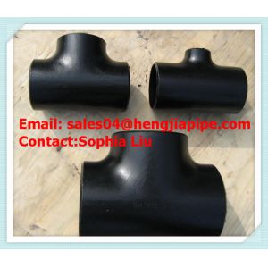 Buy cheap butt welded equal &amp; unequal tee product