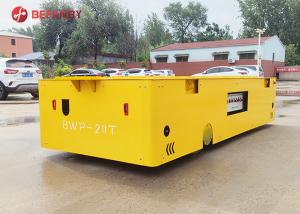 Buy cheap Steerable Trackless Transfer Cart Electric Motor Driven 5 Ton product