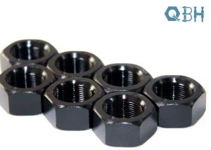 China DIN 971 FINE THREAD HEX NUTS M8-M39 cold forging and hot forging ZP YZP HDG BLACK color with class 6 8 10 on sale