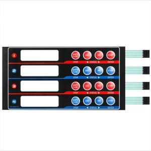 Buy cheap Customized Push Button FPC Membrane Switch Waterproof With LED product
