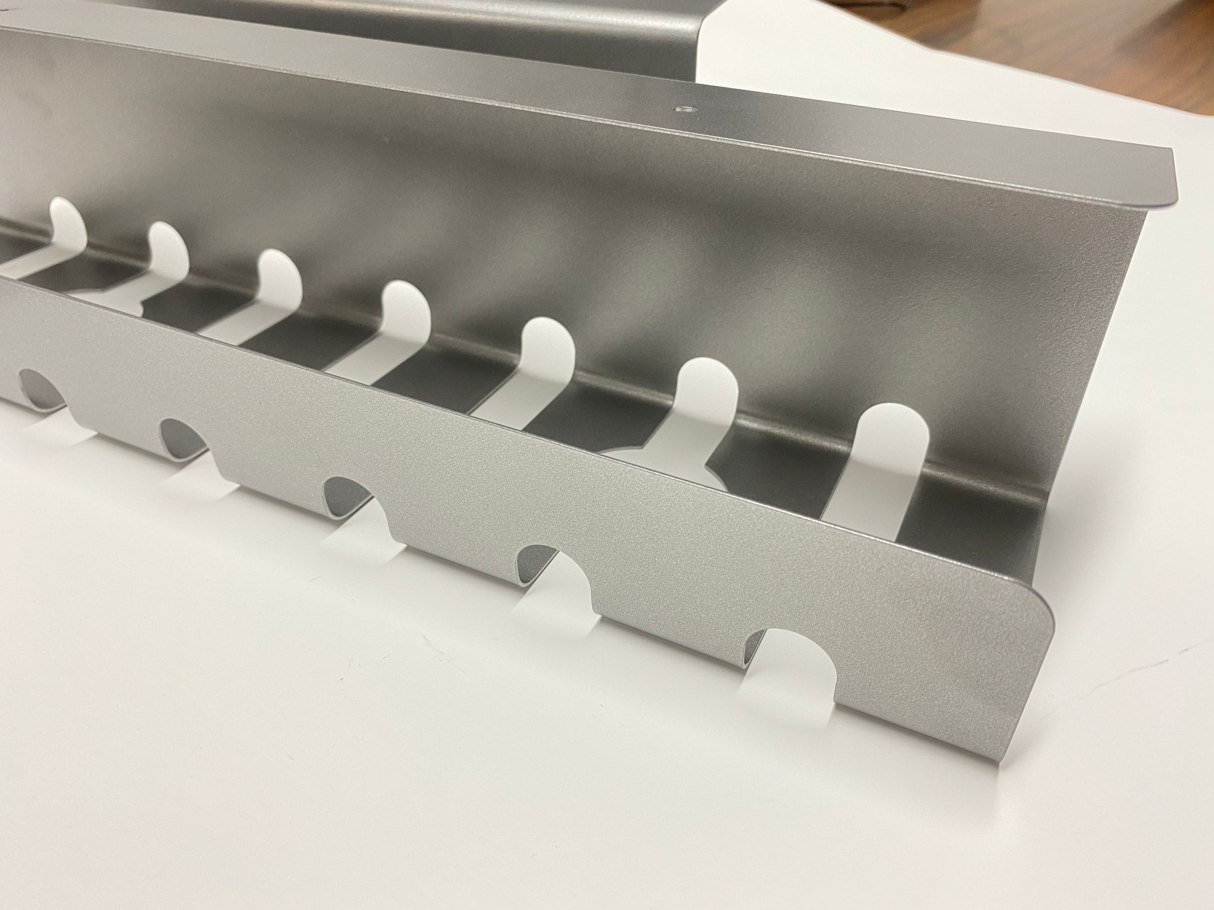 Hook Type Wire Organizer for Desks Offices and Kitchens Silver Installation Type Hook