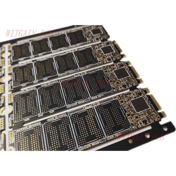 Quality 9 MIL SSD Circuit Board 4 Layer OEM FR4 94v0 PCB Immersion Gold for sale