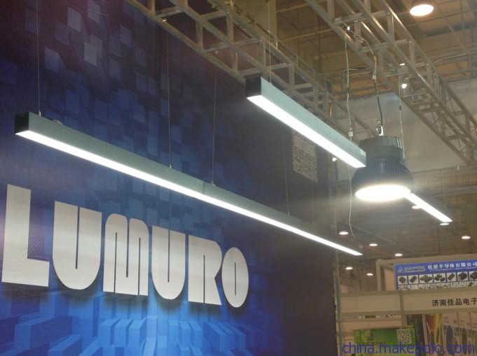 Oblong Suspended LED Profile Aluminium Alloy Anodized LED Channel Diffuser 55*75mm