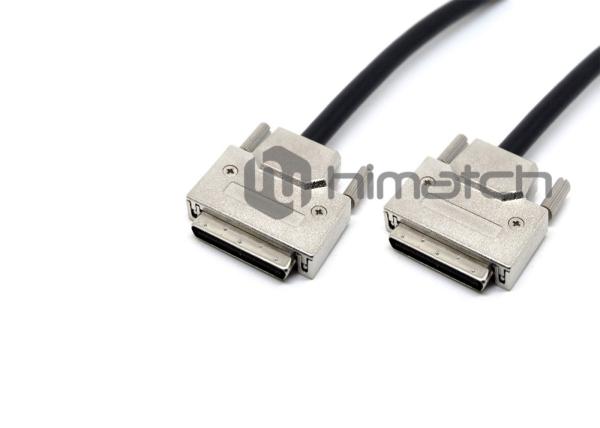 Quality OEM 68 Pin VHDCI Cable , VHDCI To VHDCI Cable For Communication Device for sale