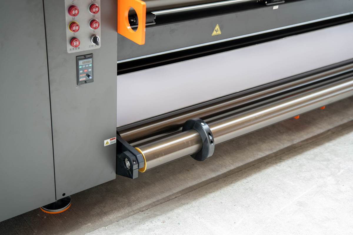 4 / 8 Colors 320cm Large Format Dye Sublimation High Speed Flag Printing Machine For Making Custom Flags