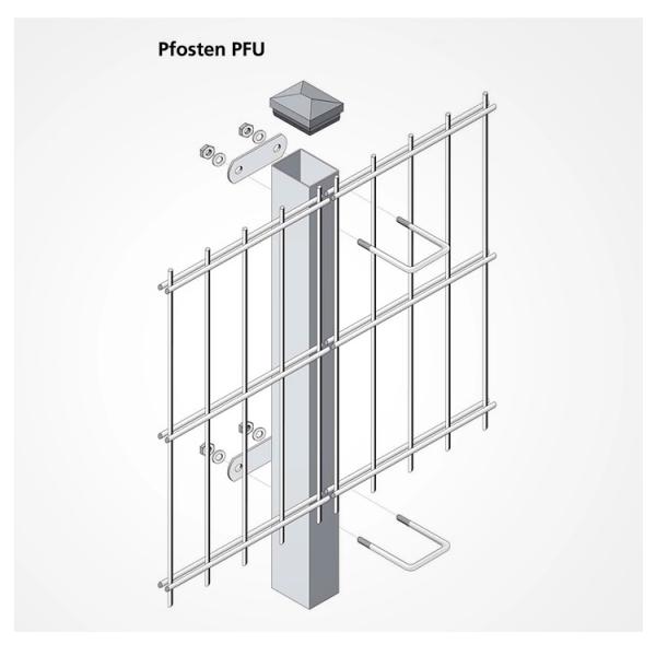 Germany Style Double Wire Fence 2.0m 2.5m 2.9m 3.0m Width Eco Friendly