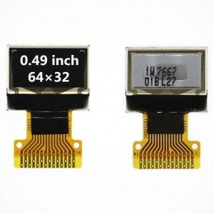 China Graphic 0.49′′ 64 32 Dots I2c Interface Mono Blue OLED Display Module on sale