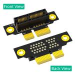 Reverse 90 Degree PCI-E 3.0 1X Slot To PCIe X1 Adapter Riser Card For 1U Server