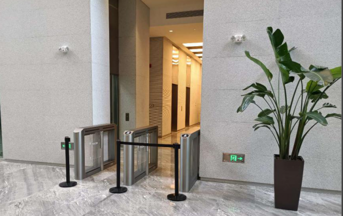 10 Pairs IR RS485 SS304 Counter Turnstile Speedlane IP42 1