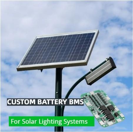 Custom 12.8V 800A LiFePO4 Battery BMS For Solar Lighting Systems Voltage Range 1
