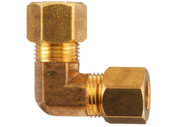 Quality OEM Round 3/4'' 90 Degree Brass Compression Fitting for sale