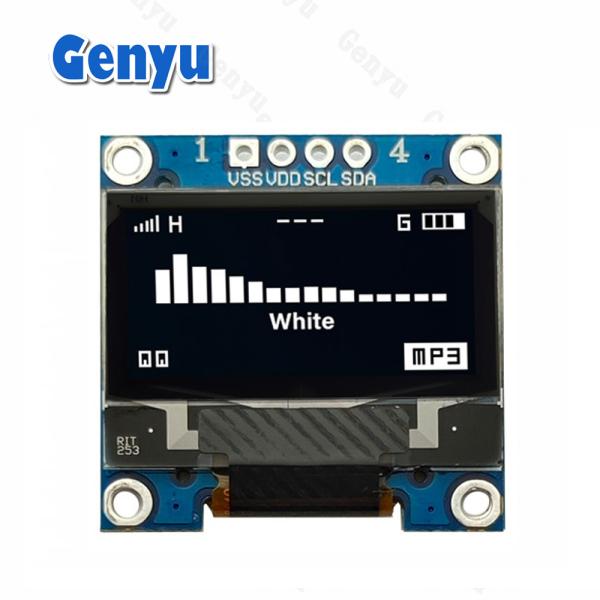 Quality 0.96 Inch OLED Screen Module White 128*64 Pixels SSD1306 I2C Interface for sale